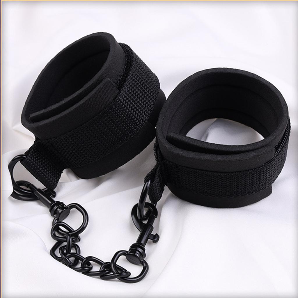 Couple Handcuff Sex Toy Detachable Hand Restraint Cuffs Adult BDSM Wrist Ankle Cuff Bondage Gear Adult SM Slave Sex Games Cuffs