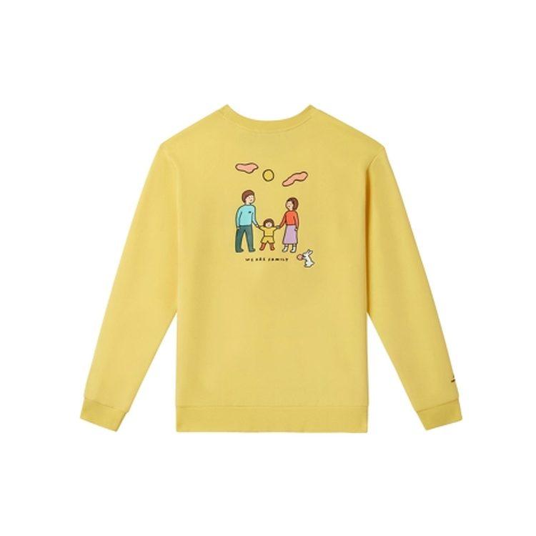 New Balance Zero Per Zero Sweatshirts Unisex Yellow Crew Neck Moderate Regular NCA47023-YL