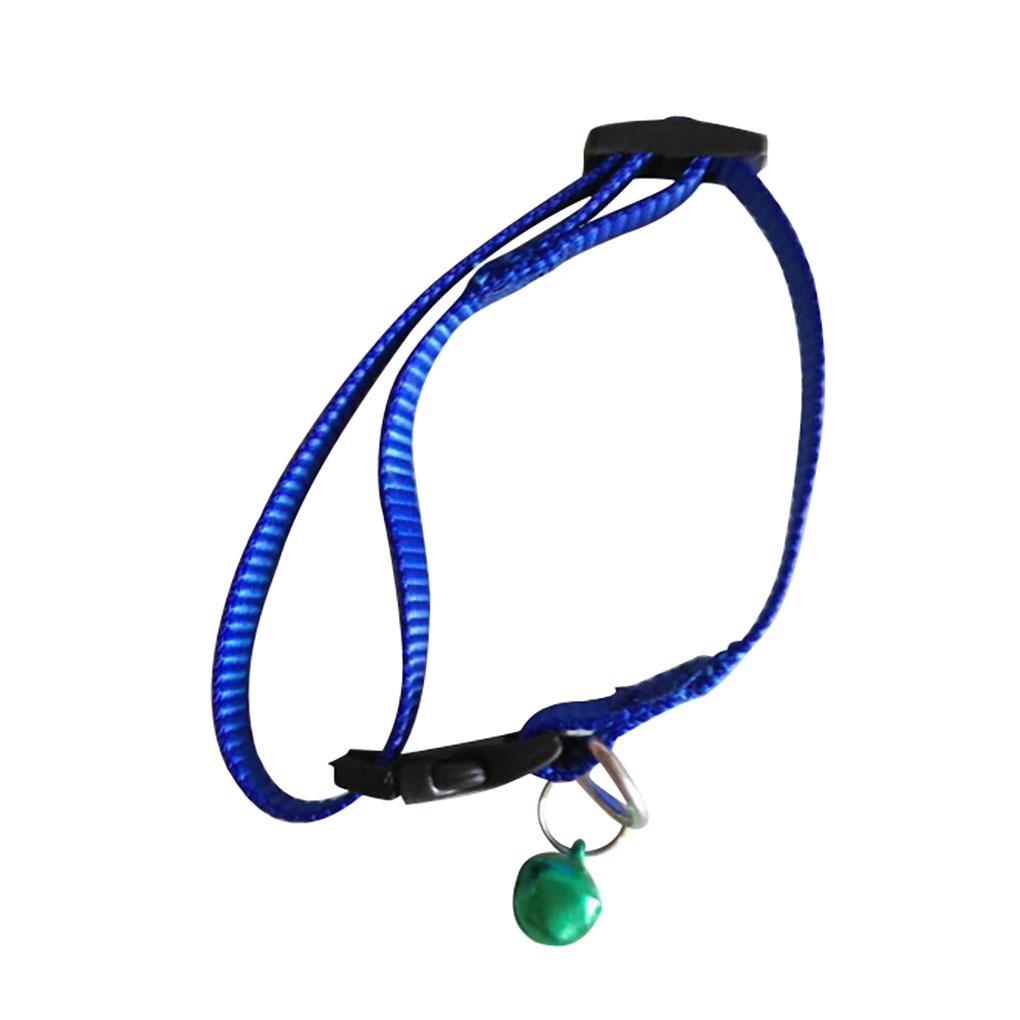 

Dog Collar Small Large Meduim Pet Puppy Nylon Adjustable Durable Soft Collars синій