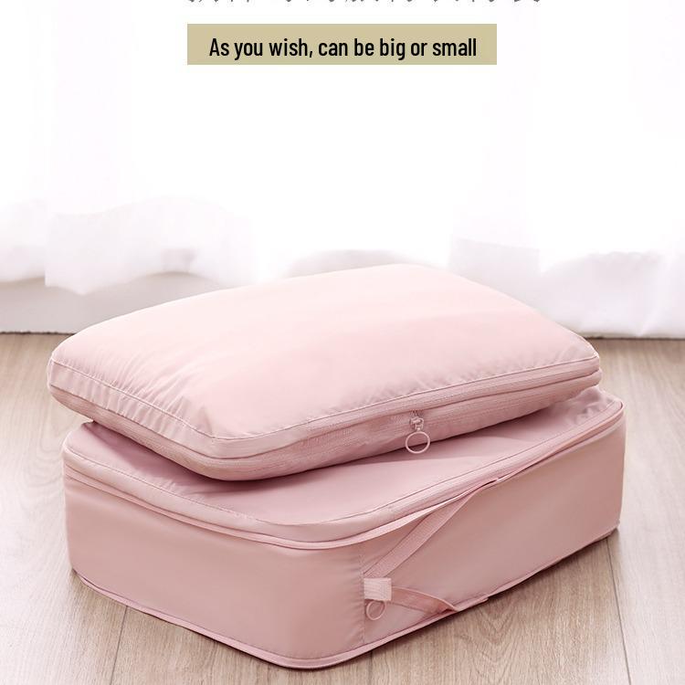 Portable Travel Dispenser & Storage Bag - Laundry & Luggage Organizer (Large) M