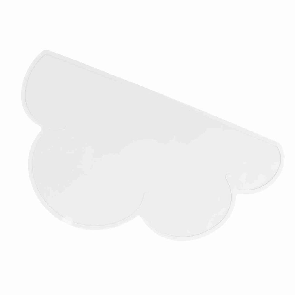 Clound Shape Pet Feeding Dish Bowl Mat Dog Puppy Silicone Food Water Placemat Cushion