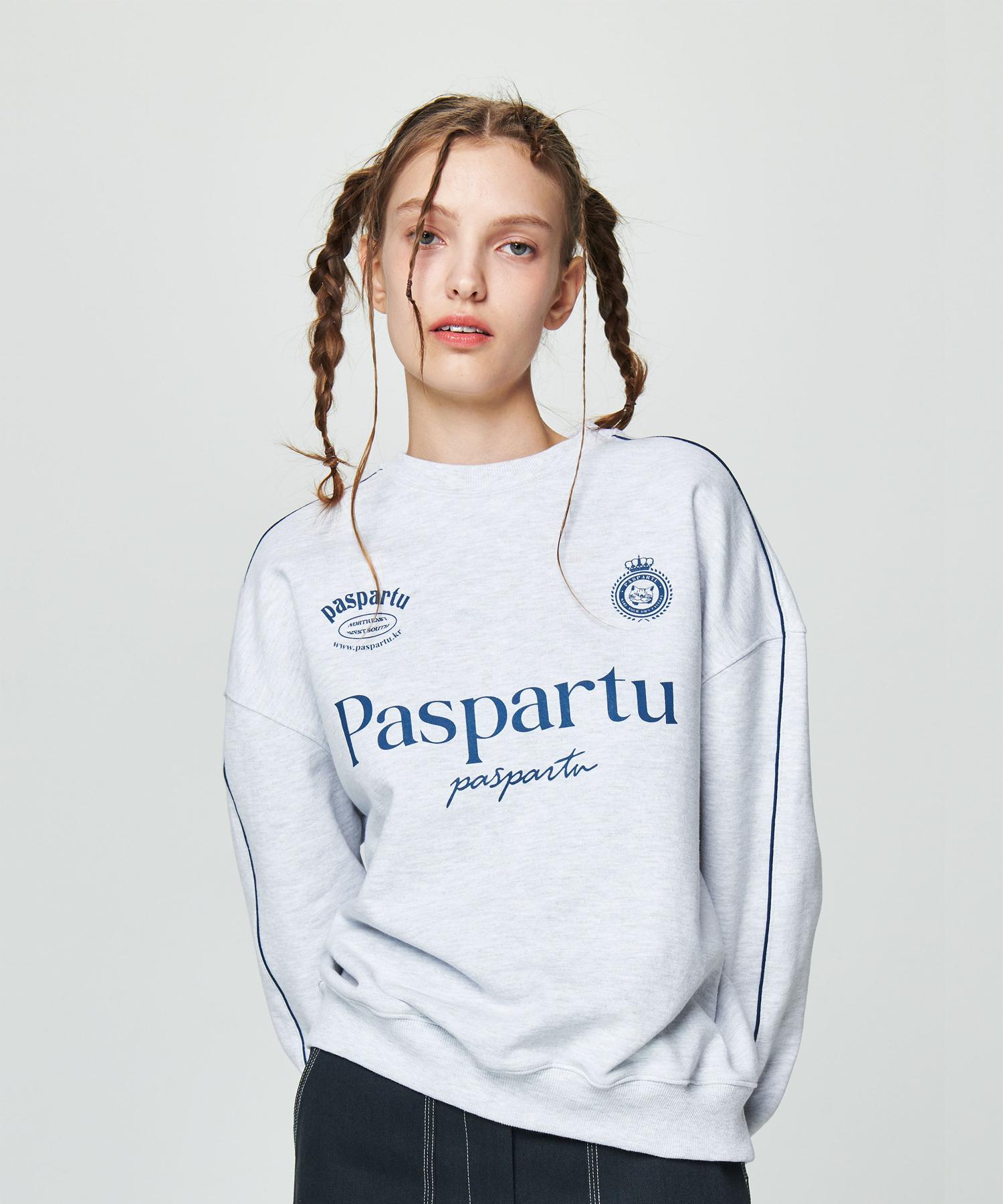 Свитшот Paspartu Pspr Uniform Jersey [Серый]