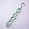 Multi Slot Space Saving Closet Organizer Hanger with Rotatable Hook for Efficient Storage and Easy Access to Clothes and Accessories