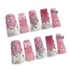 European & American Hot Selling Handmade Long Duckbill Aurora Bear Alloy Nail