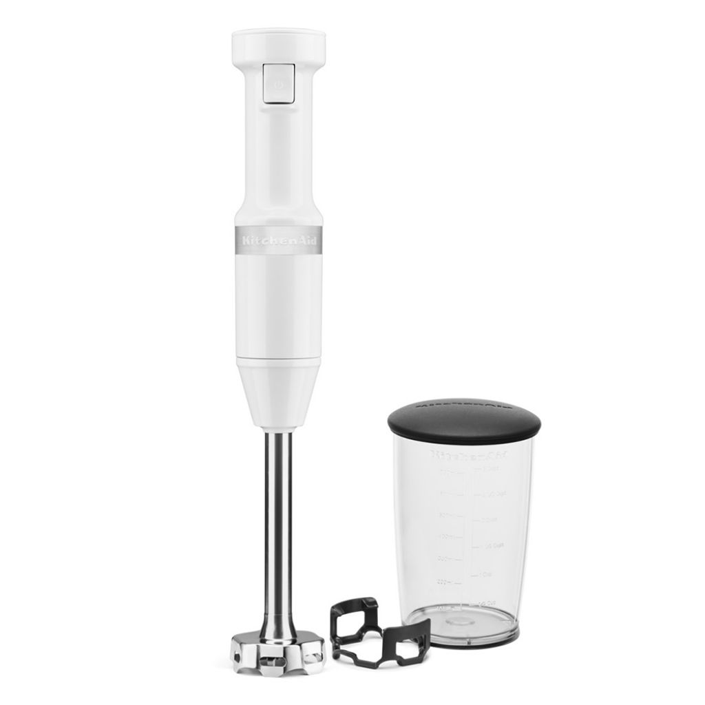 💰Kjøp KitchenAid 5KHBV53EWH 180 W Classic Hand Blender Set online