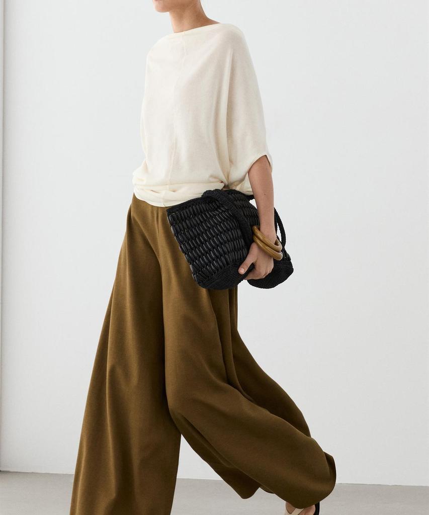 Masimodutti Fluid Wide Leg Pants