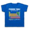 TABLEAU PÉRIODIQUE DES ÉLÉMENTS SCIENCE ART GEEK NERD ENFANTS ENFANT Garçons Bébé Enfants T-shirt