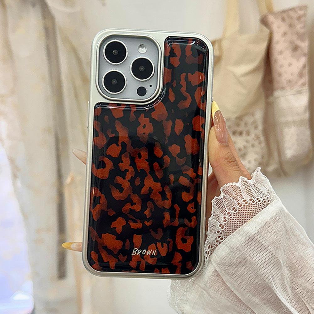 

Новый чехол с леопардовым принтом, подходит для Apple 16, чехол для мобильного телефона iPhone 15, защитный чехол 14pro, гальваническое покрытие, защита от падений, 13, ощущение высокого класса Apple 13