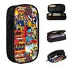 Fireman Sam Pencil Cases Kids Movies Hero Pencilcases Pen for Girls Boys Big Capacity Bags School Supplies Gift Stationery