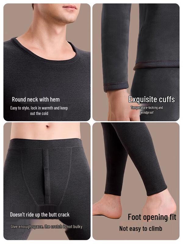 LangSha Men's Thermal Underwear Set