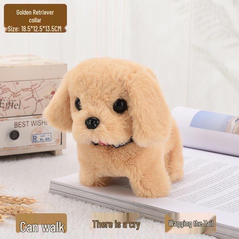 Husky Teddy Electric Plush Walking & Barking Dog Toy Gift