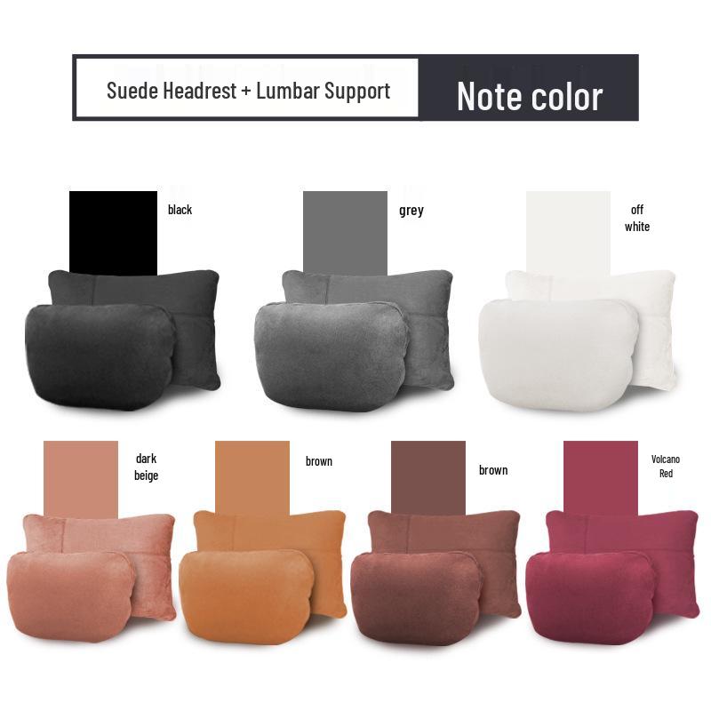 Compatible with Geely Galaxy L7: Headrests, lumbar pillows, seat cushions, neck pillows, and lumbar supports.