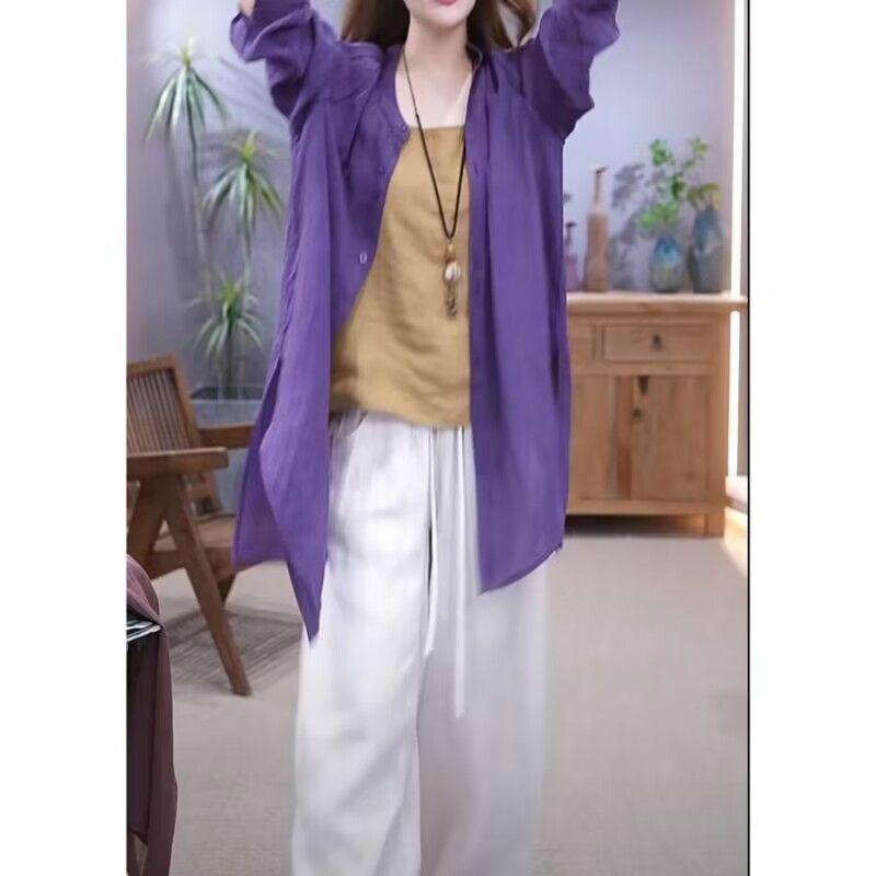 Damen Retro Literarischer Trenchcoat - Hüftlange Übergangs-Oberbekleidung, Streetstyle 2024 Frühling/Sommer/Herbst Mode