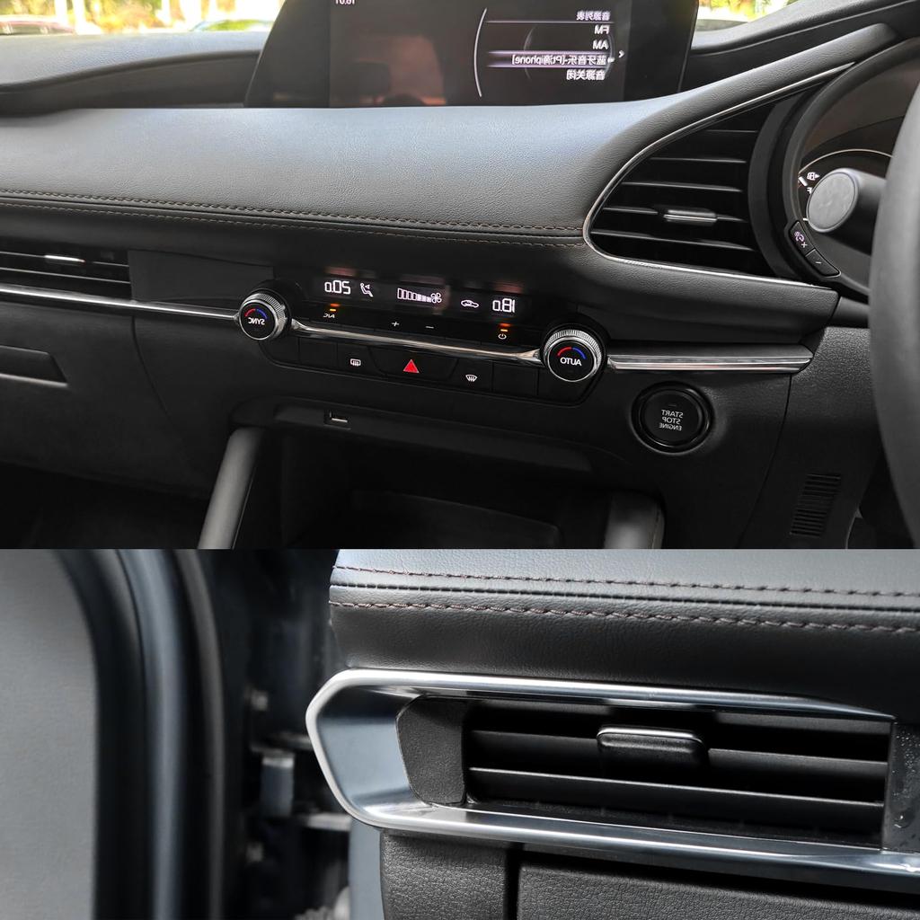 FDAIUN Car Center Console Dashboard Air Vent Protection Sticker Compatible