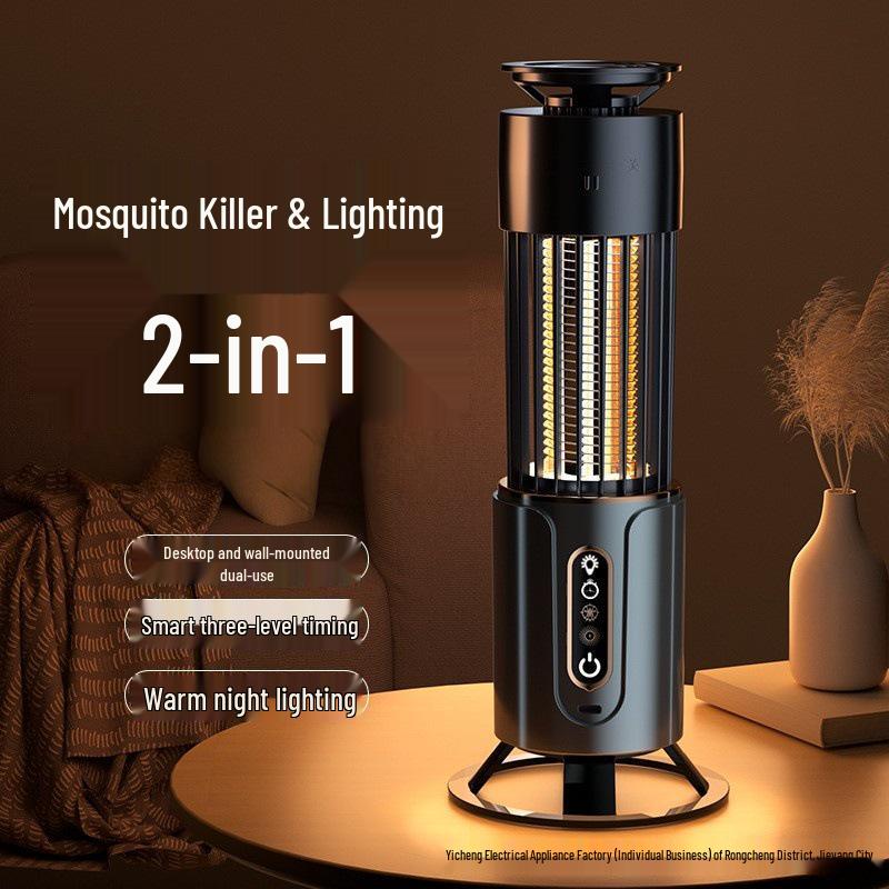 UV Electric Shock Indoor Mosquito Killer Lamp for Home & Commercial Use - Wall-Mounted & Safe for Mother and Baby