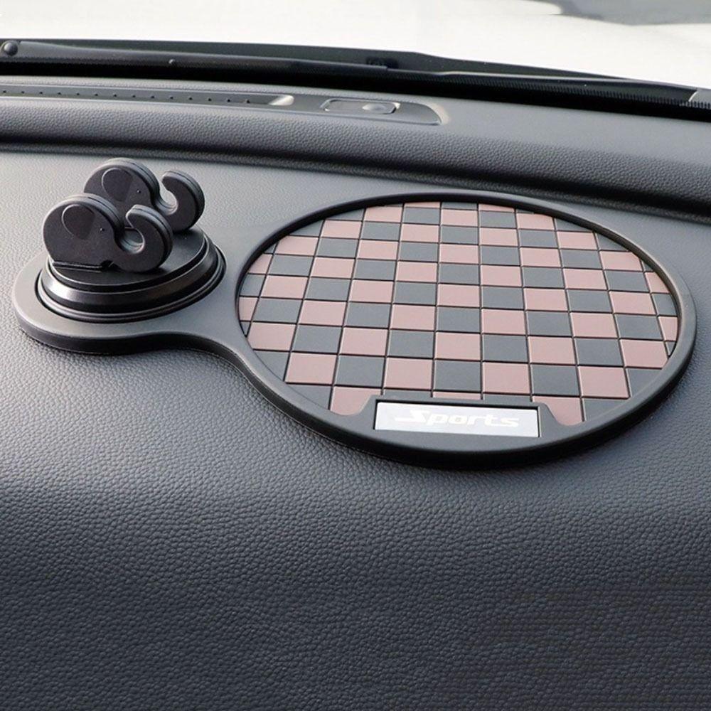 with Phone Holder Car Dashboard Pad Parking Phone Number Plate  for Car Center Console
