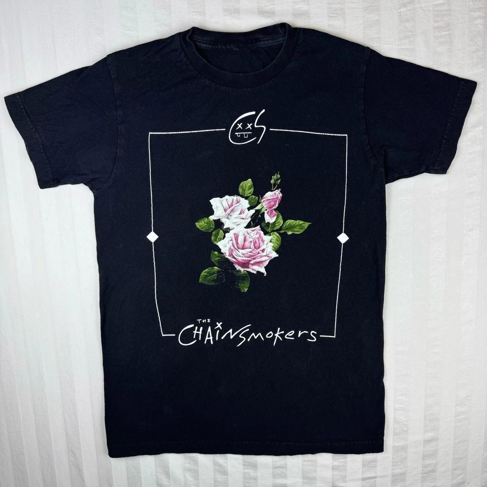 The Chainsmokers T Shirt Size S-5XL Black Cotton MZ091 Unisex T-Shirt XL