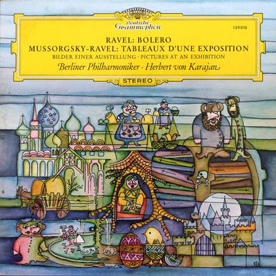 LP Record MAURICE RAVEL / MODEST MUSSORGSKY - - Bolero / Tableaux D'une Exposition  139010 Deutsche Grammo Germany Classical Used
