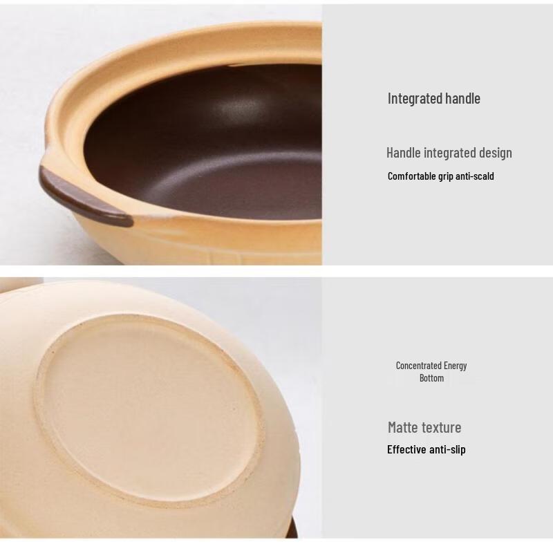 Qianxing Ceramic Clay Casserole Stew Pot