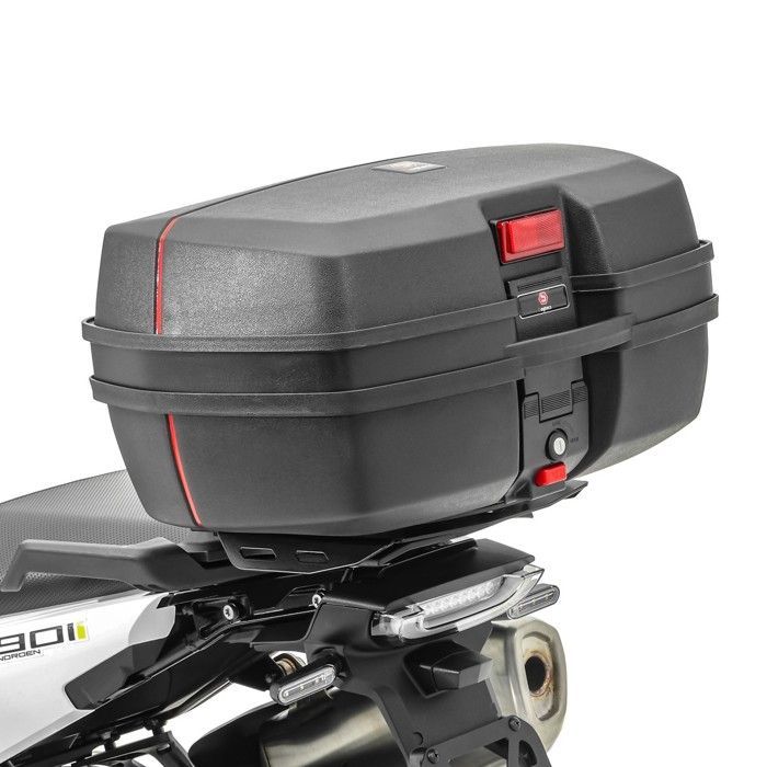 Set Top Case + Support - Husqvarna Norden 901 21-25 - Aluminium Durable - 45L - Fixation Rapide