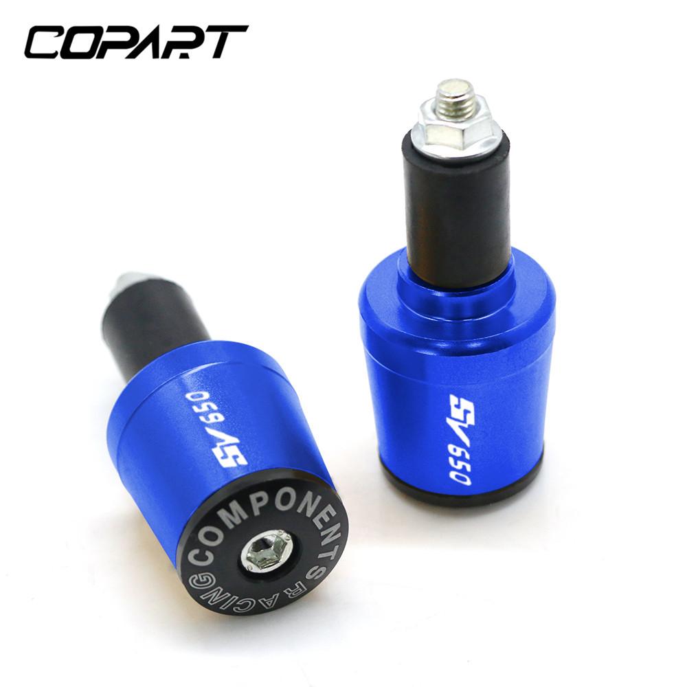 For SUZUKI SV 650 SV650X SV650/S All Years Universal Motorcycle Accessories 7/8"22MM Handlebar Grips Handle Bar Cap End Plugs