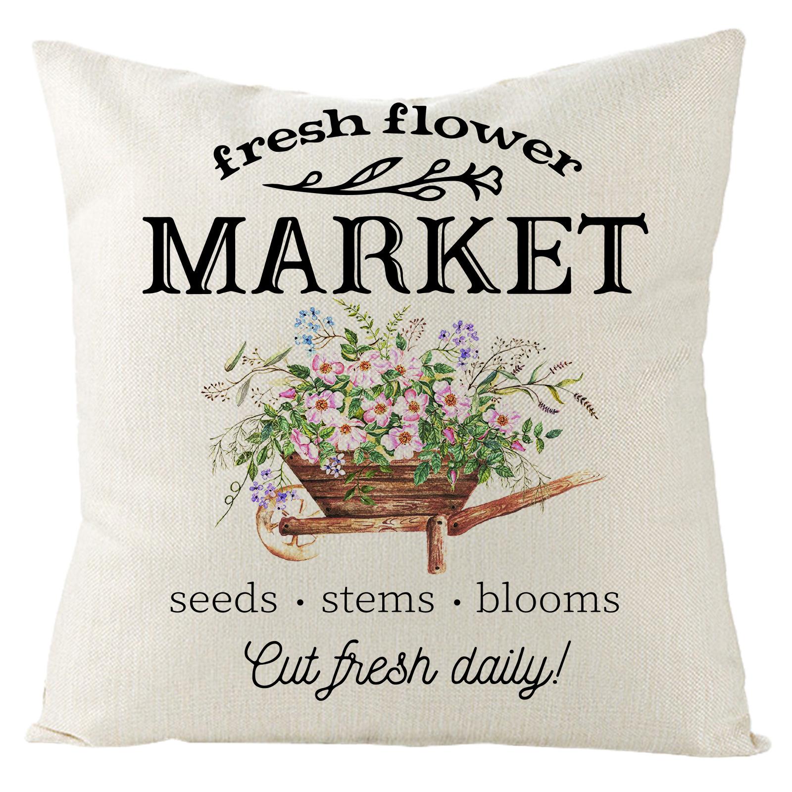 

Наволочки из ретро весенней серии Домашние наволочки для диванных подушек 45*45cm