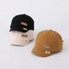Solid Color Baby Baseball Cap Short Brim Baby Boys Girls Sun Hat Summer Adjustable Infant Toddler Duck Tongue Cap
