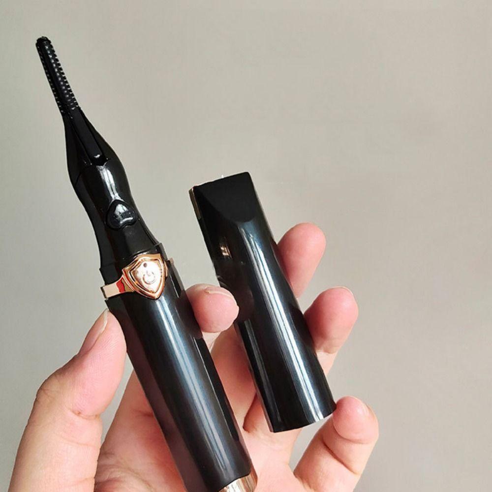 Bezel-free Heated Eyelash Curling Device Wide Angle Eyelash Clip Electric Eyelash Curler Makeup