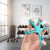 Finger Grip Silicone Ring Exerciser Antistress Resistance Band Fitness Stretcher 3 Levels Ibs Finger Sensory Toy For Autism Adhd