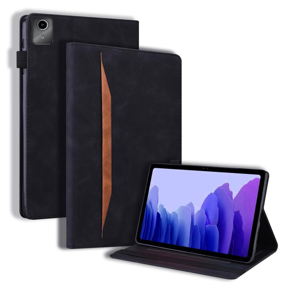 For Lenovo Xiaoxin Pad 2025 TB365FC Case PU Leather Protective Folio Tablet Cover with Card Holder
