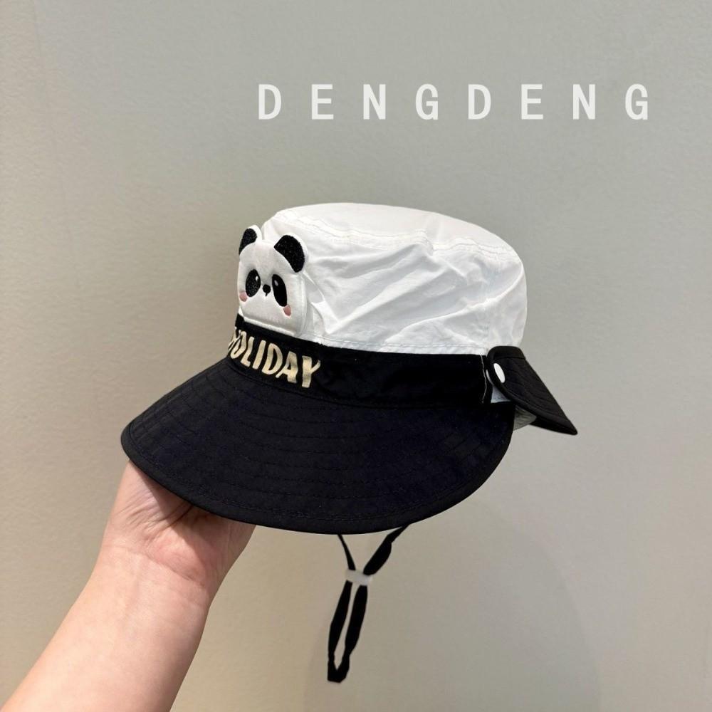 

Breathable Sun Shade Hats Cute Style Panama Cap New Kids Fisherman Hat Outdoor Use A