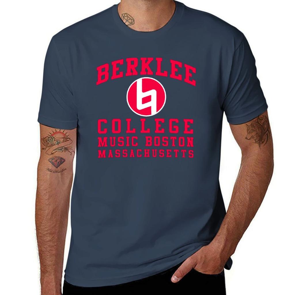 Berklee College of Music Boston Massachusetts TShirt Gym Exercise Short Sleeve TShirt