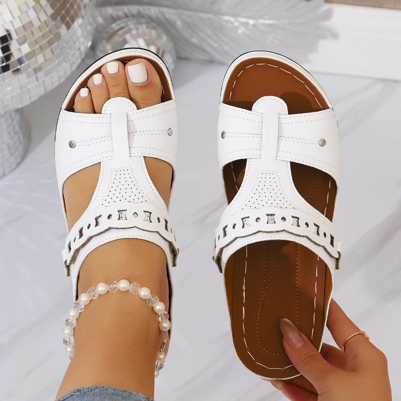 Women’s Platform Slide Sandals Minimalist Open-Toe Summer Shoes