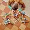 LEGO Jurassic World Attaque du Giganotosaurus et du Therizinosaurus Jouet de Construction pour Enfants 9-11 ans
