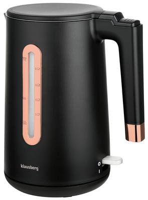 Cordless Electric Kettle 1.7L Black KLAUSBERG KB-7889