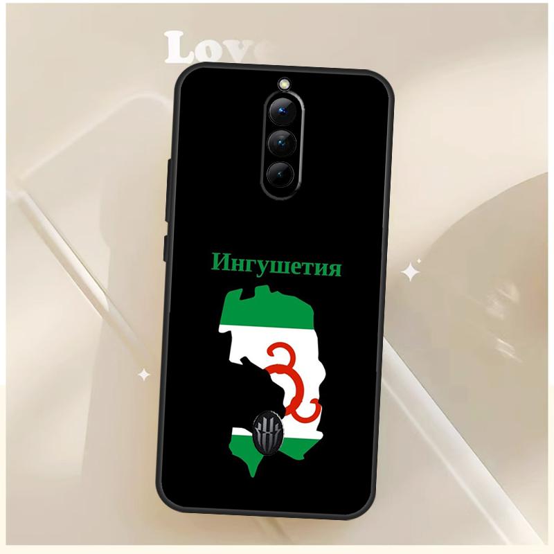 Ingushetia Flag Case For ZTE Nubia Red Magic 10S 9S 8S 8 9 10 11 Pro Plus 6 7 7S 6S For RedMagic 10 Air Cover
