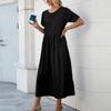 Women's Fashion Temperament Elegant Waisted Casual Dresses