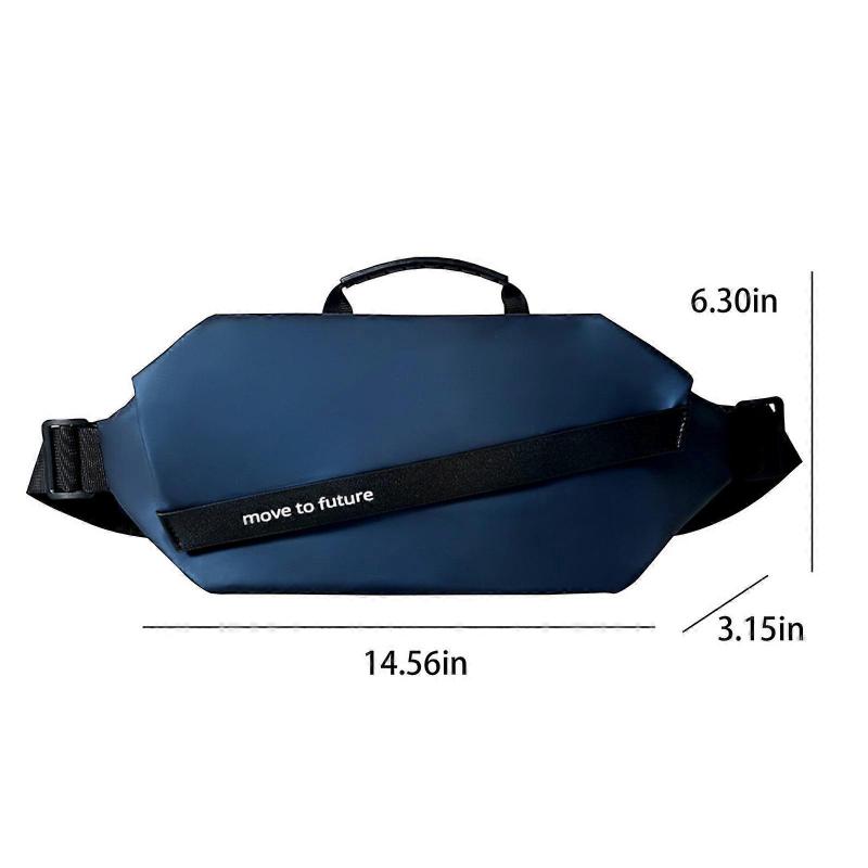 Deals Crossbody Bag Anti-theft Chest Shoulder Backpack for Men Casual Daypack for Travel Gym on