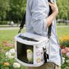 Large Space Parrot Outdoor Bag Breathable Adjustable Straps Pet Travel Bag Cartoon Pattern Bird Outing Cage Vet Visit