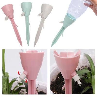 1/3/6Pcs  Plant Flower Pot Dripper Accessories Garden Automatic Drip Irrigation Gadget Self Watering Spike Supplies