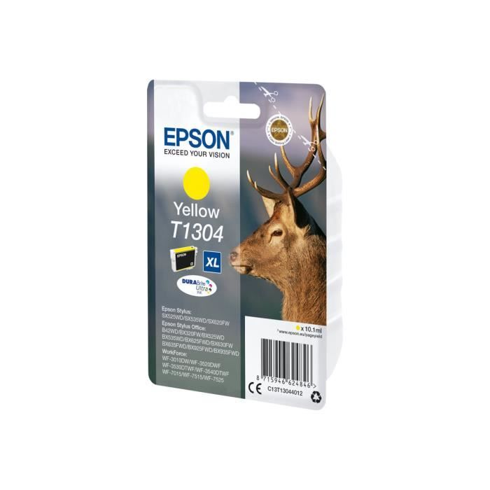 Cartouche jet d'encre EPSON T1304 - Jaune - Jet d'encre - 1004 Pages