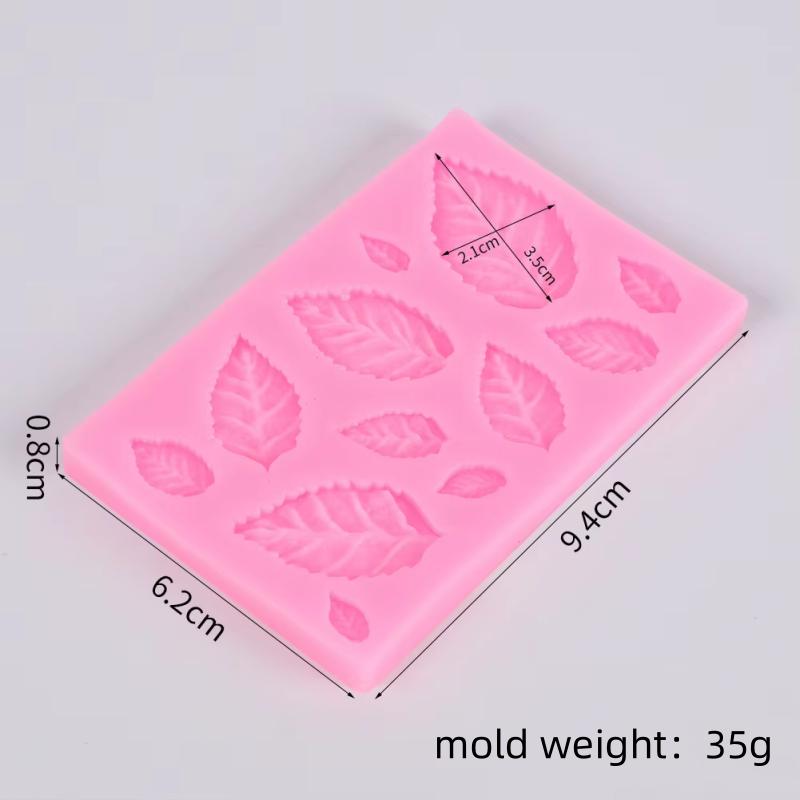 DIY Leaf Maple Leaf Silicone Mould Leaf Collection Flipping Silicone Mold Cake Decoration Moulds Resin Clay Accessories
