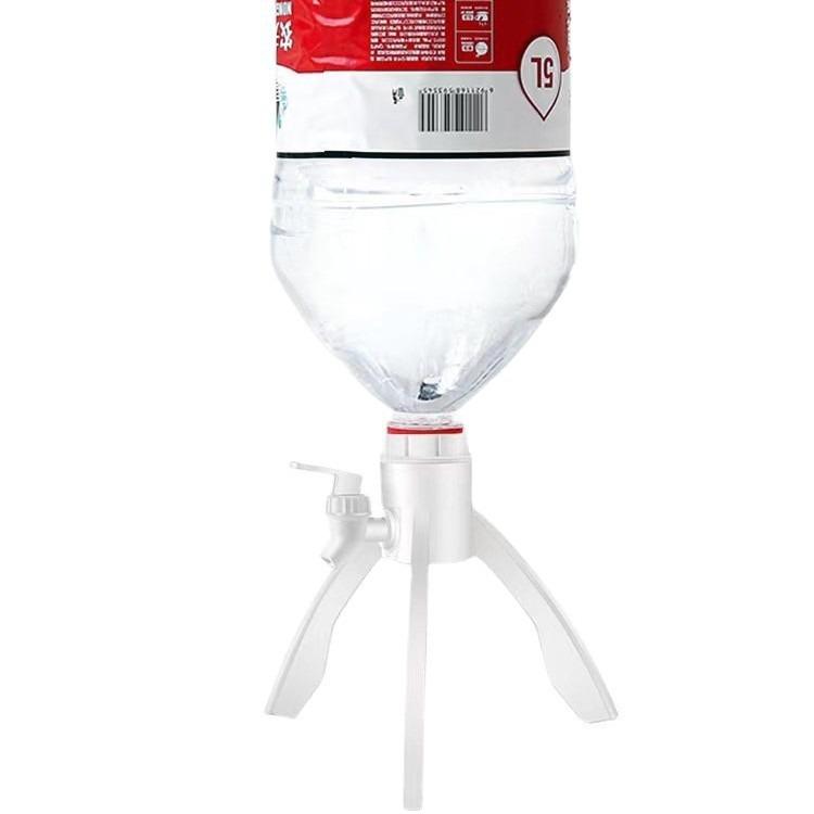 1PC Mineral Water Bottle Bracket, Fish Farming Triangle Bracket, Inverted Mineral Water Change Water, Self-made Fish Tank Water Circulation