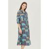 Benetton Pattern Long Dress Baop04341