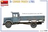 Miniart Scale German L701 Cargo Truck Plastic Model Kit MA38082 1/35 3-ton (Truck)