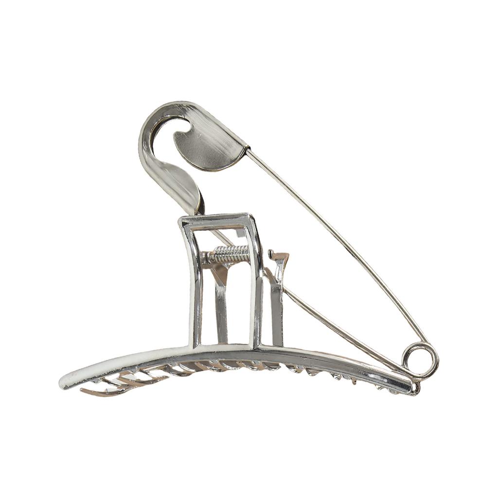 Y2K Metallic Hair Clip With Cross and Coold Pin Design For Various Hairstyle Party Daily Use Anime Fashion Accessories