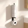 Nicht poröser Toilettenpapierhalter, wandmontiert, großes Fassungsvermögen, einfach und praktisch, geeignet zur Aufbewahrung von Taschentüchern