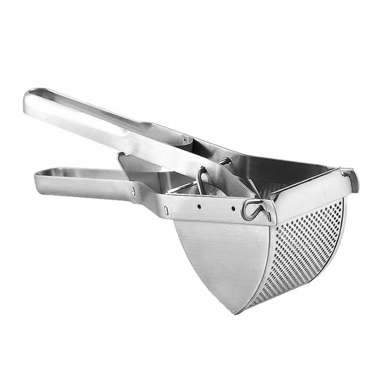 

Картофелемялка Нержавеющая Сталь Пищевая Универсальная Ручная Картофеледавилка для Картофеля Моркови