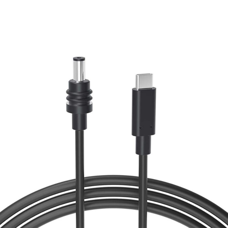 Mini DC5521 To 5.5x2.1mm /Type C Cable With 19OWG Wire And Multiple Length Option For Indoor And Outdoor Use