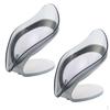 2 Pieces Nordic Style Self Draining Soap Sponge Holder,Leaf Shape Box Holder Dish Storage